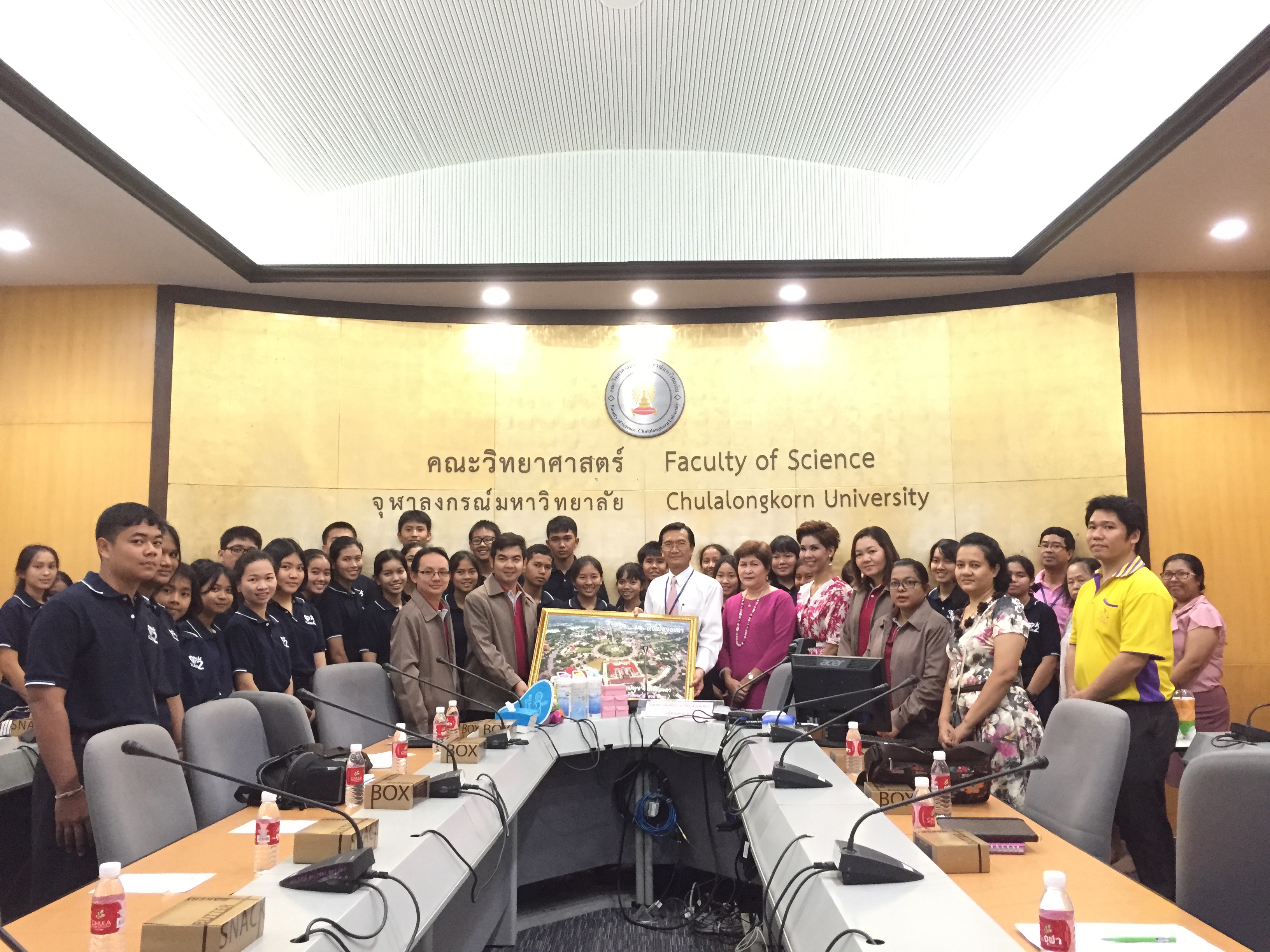 เยี่ยมชมคณะวิทยาศาสตร์ จุฬาฯ (โรงเรียนคณะราษฎรบำรุง)