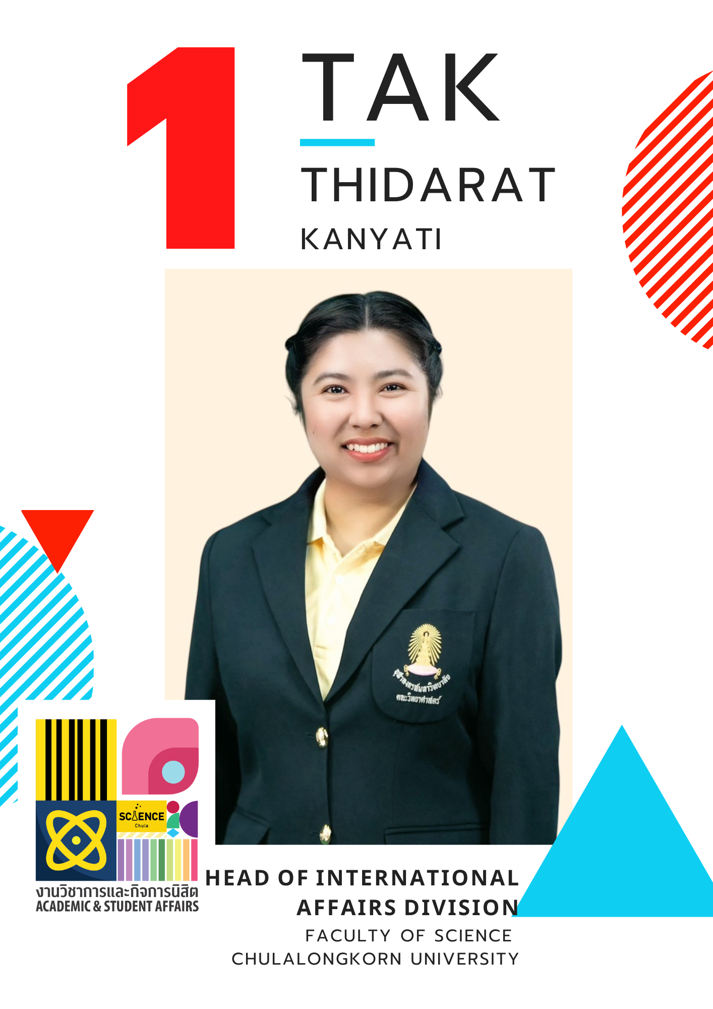 นางสาวธิดารัตน์ กันยะติ (หัวหน้าหน่วย)