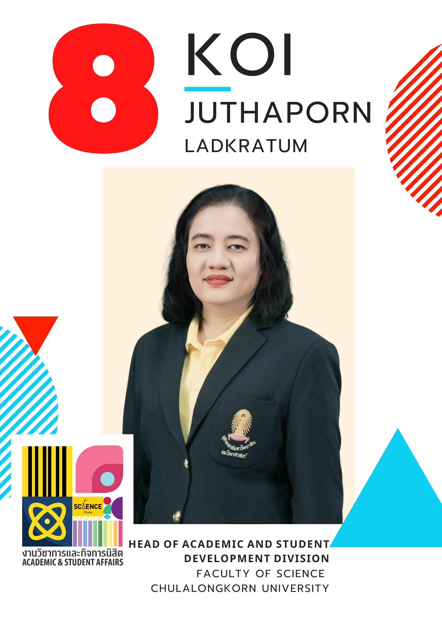 นางจุฑาพร ลัดกระทุ่ม 
(หัวหน้าหน่วย)